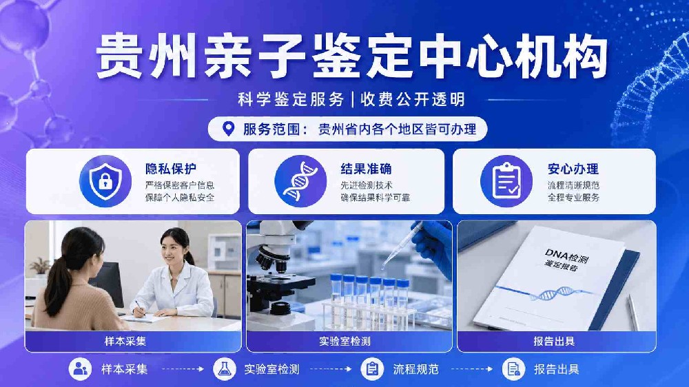 贵阳亲子鉴定超全机构(含26年鉴定详解)