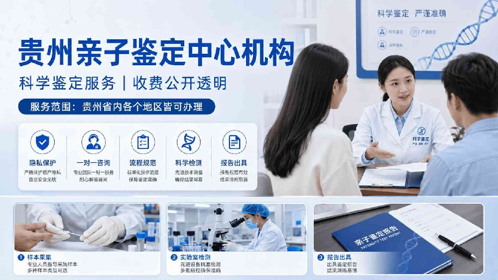 整理！贵阳乌当亲子鉴定正规汇总（鉴定地址/办理指南）