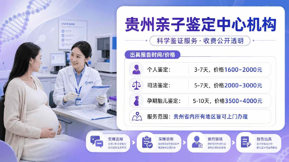 贵阳亲子鉴定依靠什么判定血缘？DNA 检测原理与完整技术流程