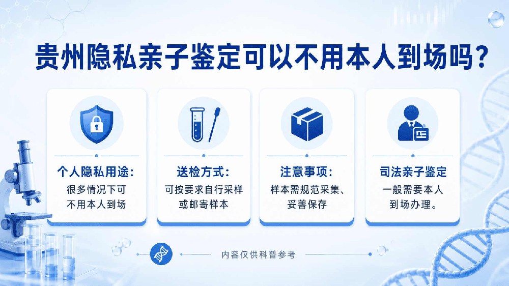 超前!贵阳隐私亲子鉴定汇总(附2026年8月更新)