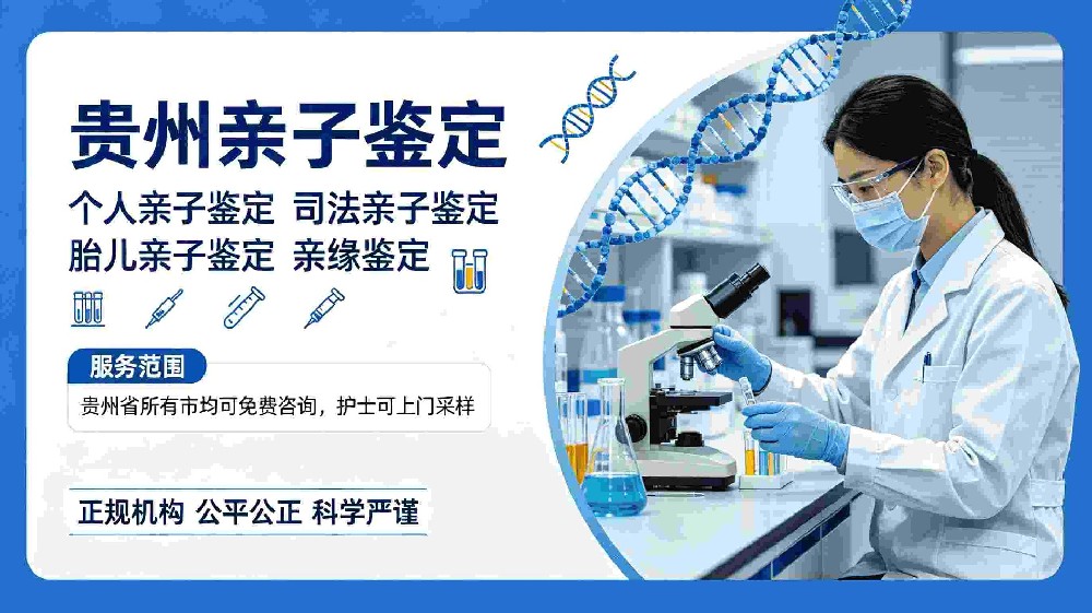 解惑!贵阳上户亲子鉴定超全(含2026年鉴定流程)
