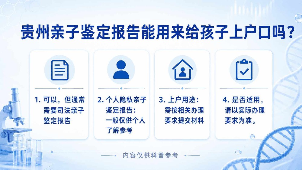 在贵阳做孕期亲子鉴定，男方可以用哪些东西送检