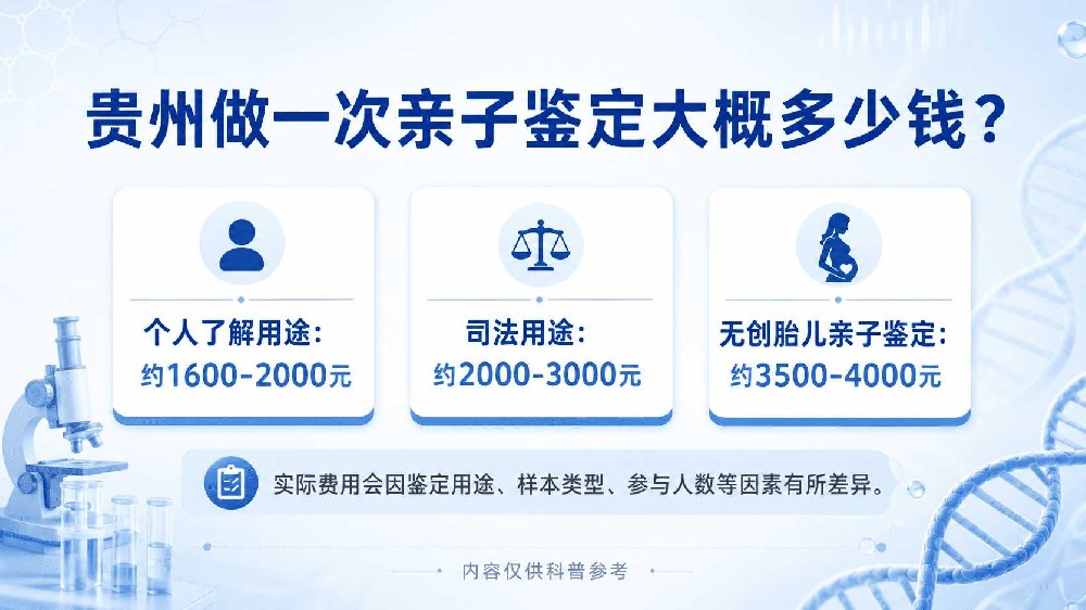 贵阳个人隐私亲子鉴定报告有法律效力吗？能用在政务办理吗